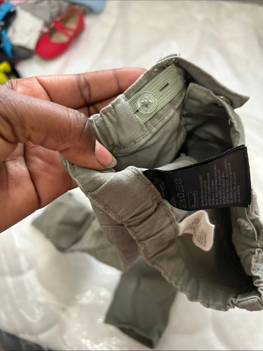 H&M Olive Green Kids Jeans